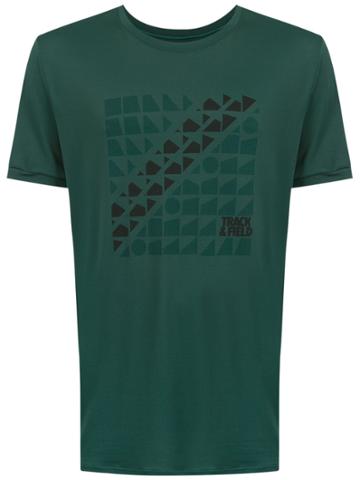Track & Field Printed T-shirt - Green