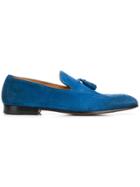 Doucal's Tassel Detail Loafers - Blue