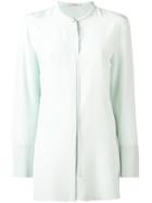 Dorothee Schumacher - Straight Cut Blouse - Women - Silk - 3, Green, Silk