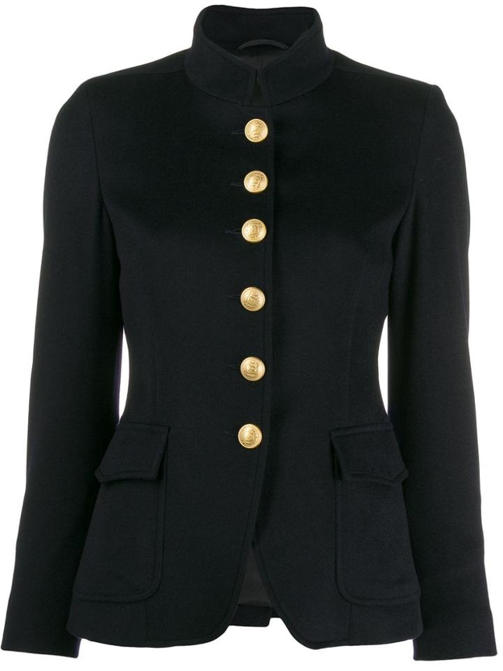 Incentive! Cashmere Utility Jacket - Blue