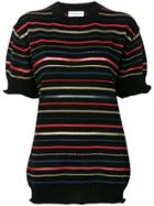 Sonia Rykiel Striped Jumper - Black