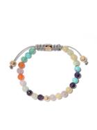 Shamballa Jewels 18kt Yellow Gold, Diamond, Emerald And Green & Yellow
