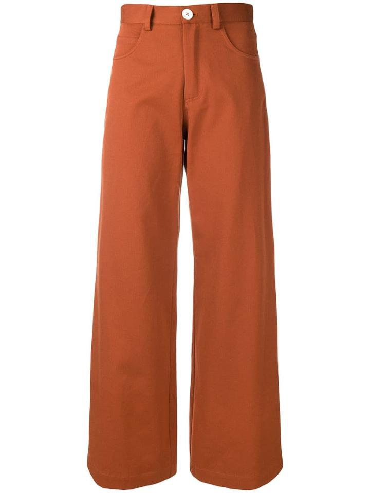 Société Anonyme Paulette Wide Leg Trousers - Orange