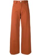 Société Anonyme Paulette Wide Leg Trousers - Orange