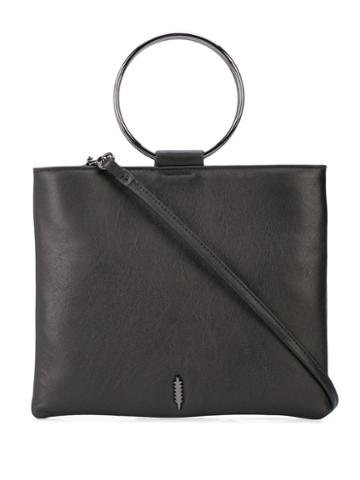 Thacker Nyc Mini Ring-handle Bag - Black