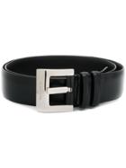 Cesare Paciotti Buckled Belt - Black