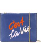 Lizzie Fortunato Jewels Cest La Vie Clutch - Blue