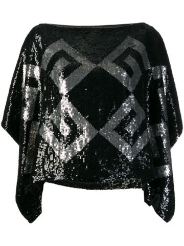 Givenchy Sequined Top - Black