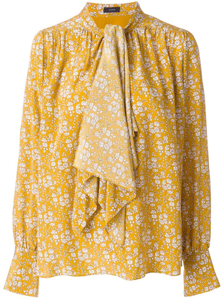 Joseph Pussy Bow Floral Blouse - Unavailable