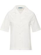 Prada Stretch Cotton Shirt - White