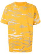 Maharishi - Camouflage T-shirt - Men - Cotton - L, Yellow/orange, Cotton