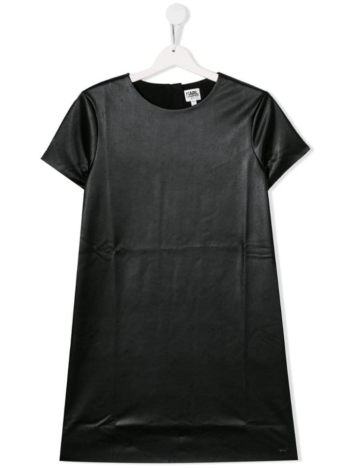 Karl Lagerfeld Kids A-line Evening Dress - Black