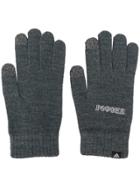 Gosha Rubchinskiy Graphic Slogan Gloves - Grey