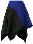Proenza Schouler Asymmetrical Pleated Skirt - Blue