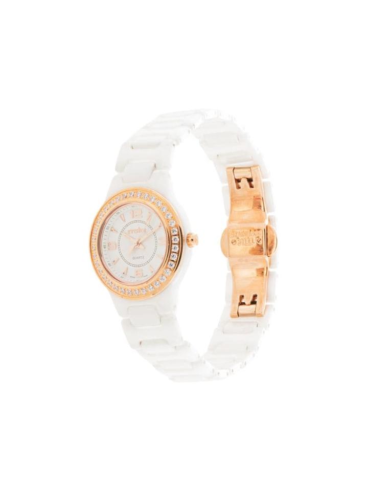 Etoile Round Face Watch - White