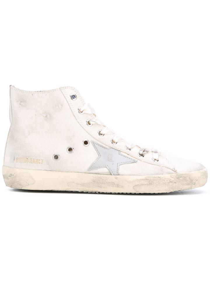 Golden Goose Deluxe Brand Francy Hi-top Sneakers - Nude & Neutrals