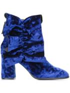 Msgm Velvet Boots