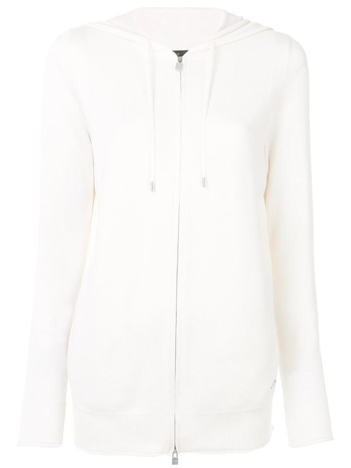 Loro Piana - Zip Hoodie - Women - Silk/cotton - 42, Nude/neutrals, Silk/cotton