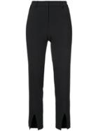Msgm Super Wide Trousers - Black