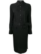 Tom Ford Belted Shirt Jacket - Black
