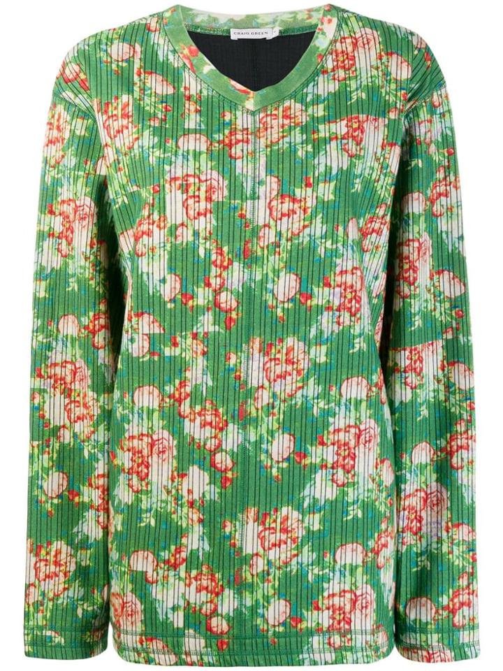Craig Green Floral Print Top