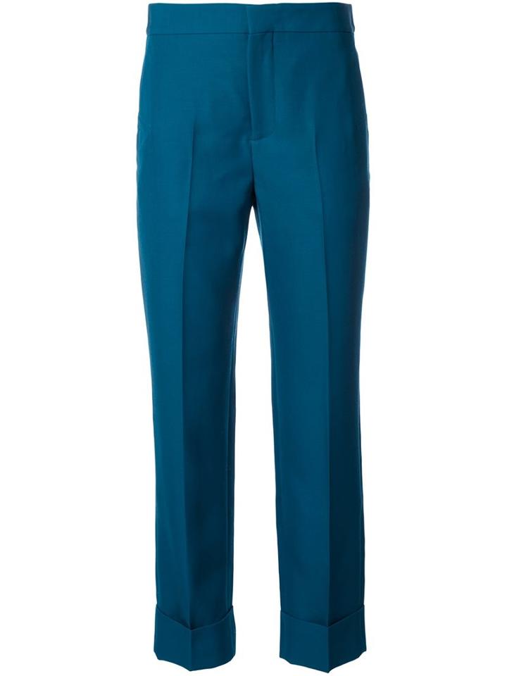 Maison Margiela Cropped Slim Fit Trousers