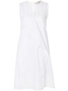 L'autre Chose Draped Front Dress - White