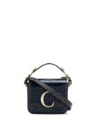 Chloé Small C Shoulder Bag - Blue
