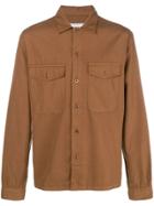 Ami Alexandre Mattiussi Camp Collar Overshirt - Brown