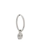 Maria Black Man Ray Earring - Silver
