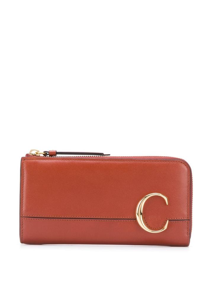 Chloé Chloé C Long Wallet - Brown