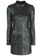 Rachel Zoe Pierina Sequin-embellished Mini Dress - Black