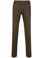 Entre Amis Straight-leg Chinos - Brown