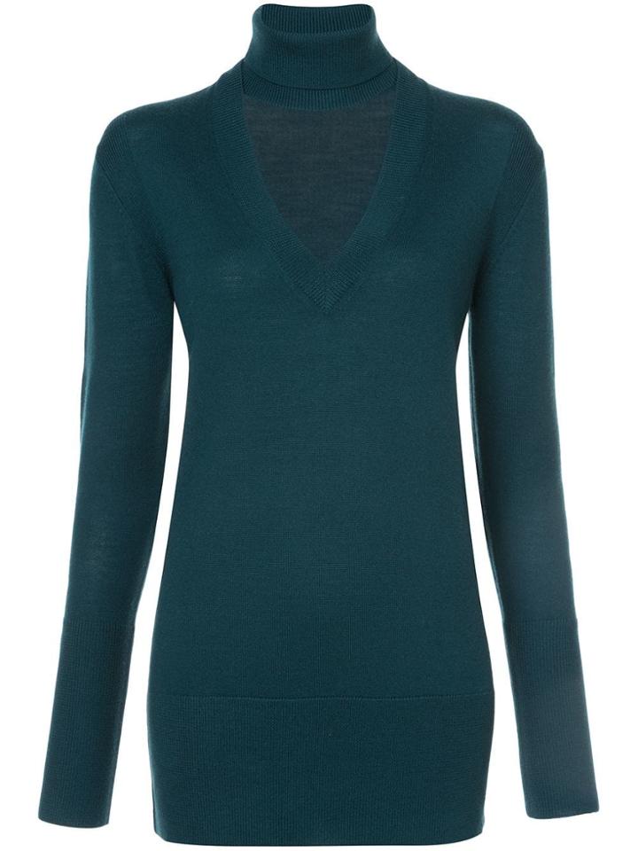 Tome Cut Out Detail Top - Green