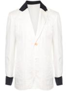 Yohji Yamamoto Pre-owned Tailored Nautical Blazer - White