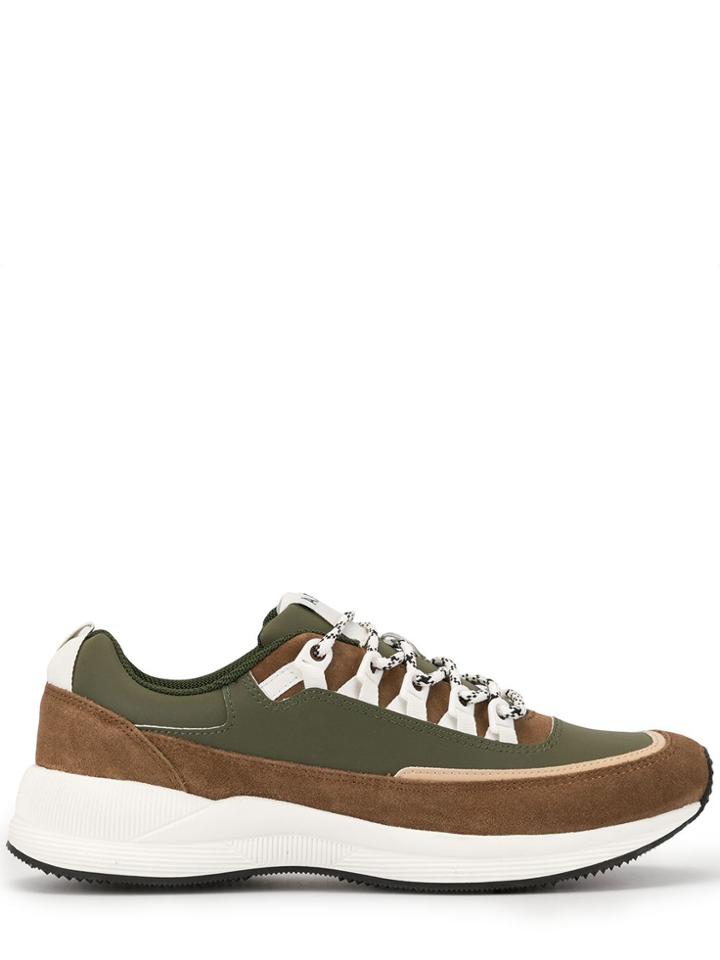 A.p.c. Jay Lace-up Sneakers - Green
