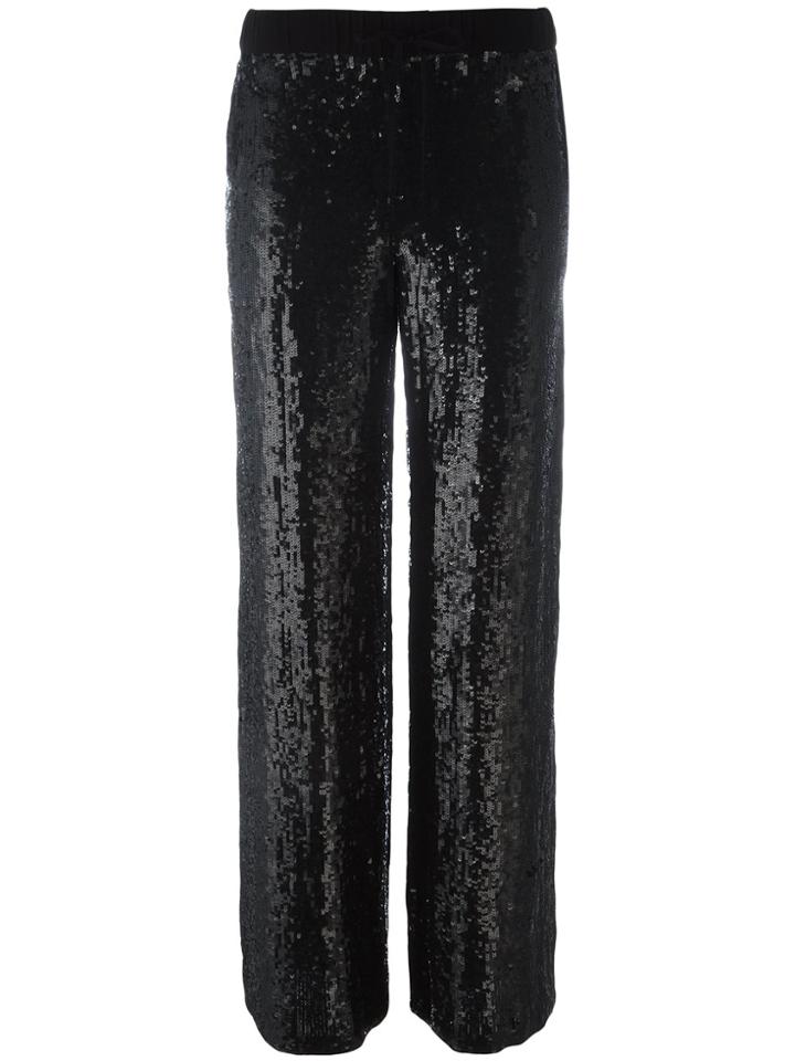 P.a.r.o.s.h. Sequin Trousers - Black