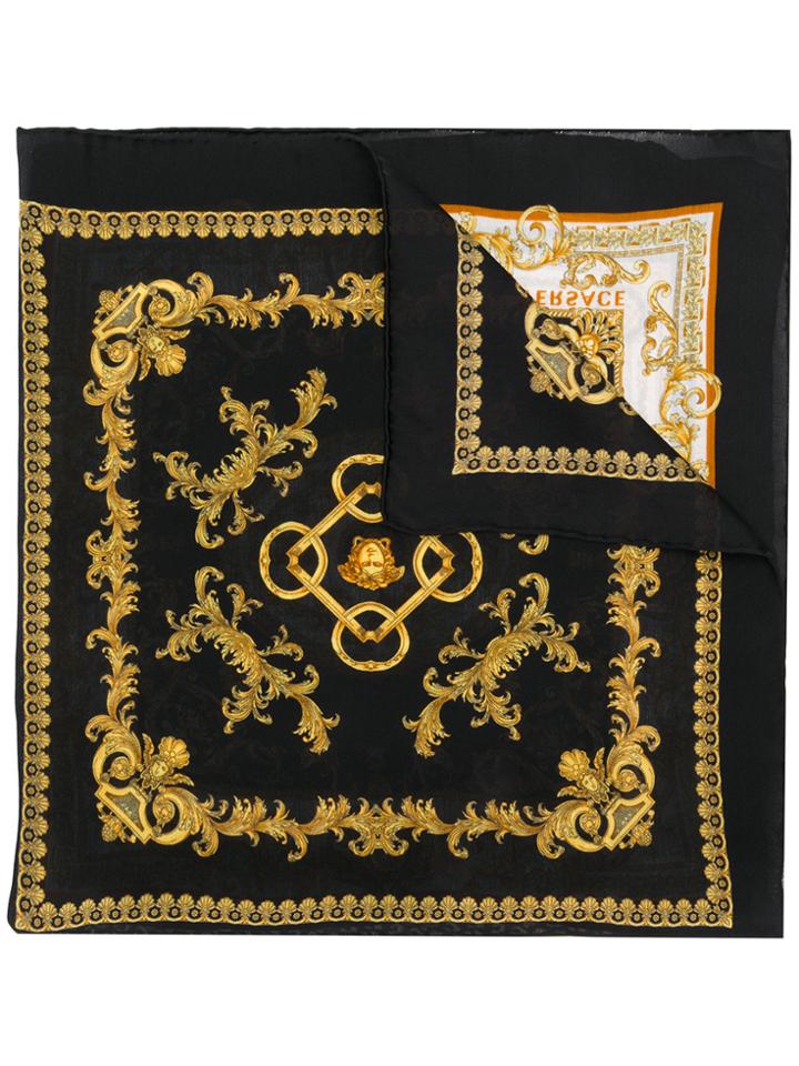 Versace Signature 17 Print Foulard - Multicolour
