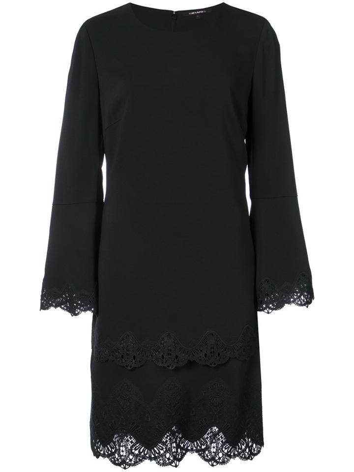 Kobi Halperin Lace Detail Layered Dress - Black