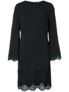 Kobi Halperin Lace Detail Layered Dress - Black