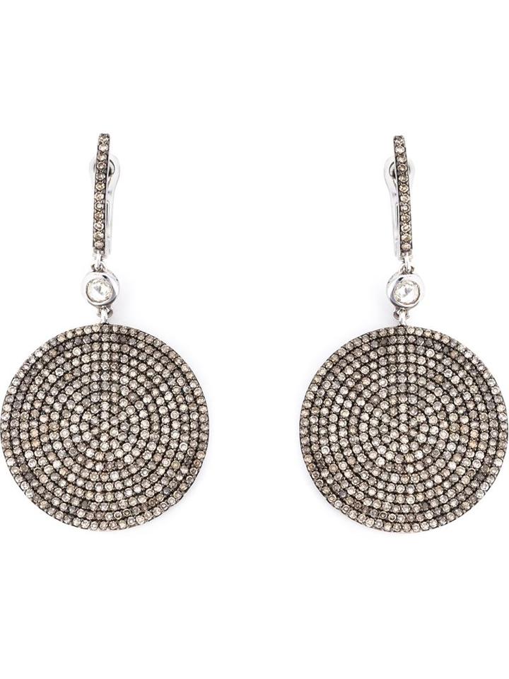 Astley Clarke Large 'icon' Diamond Earrings
