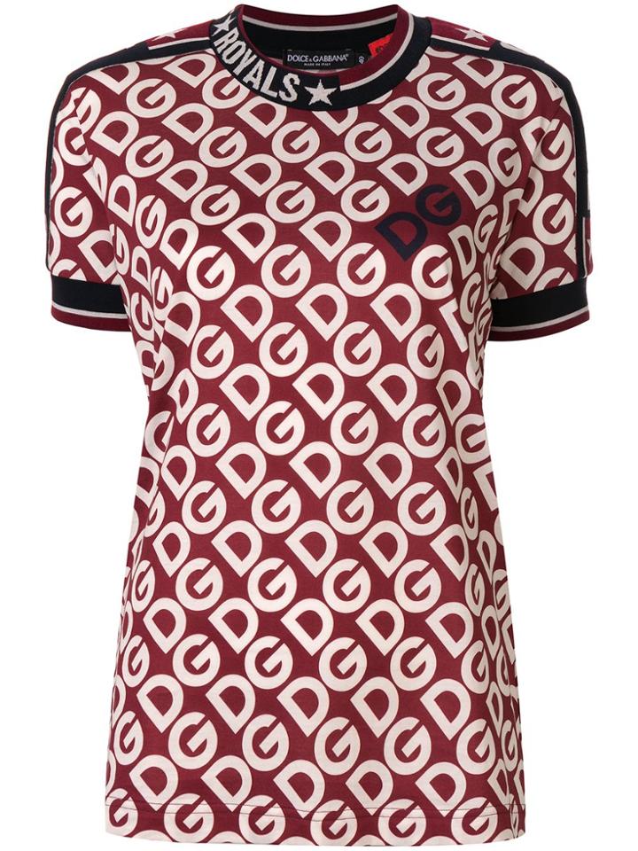 Dolce & Gabbana Dg Embroidered T-shirt