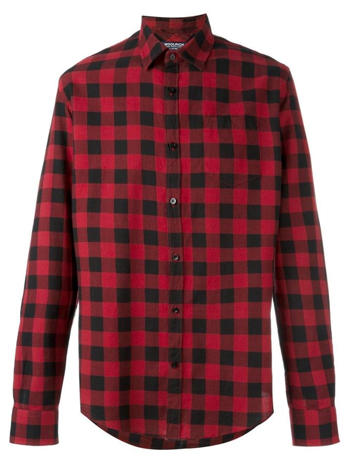 Woolrich Checked Casual Shirt - Red