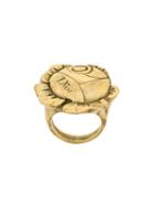 Christian Dior Pre-owned Flower Ring - Metallic