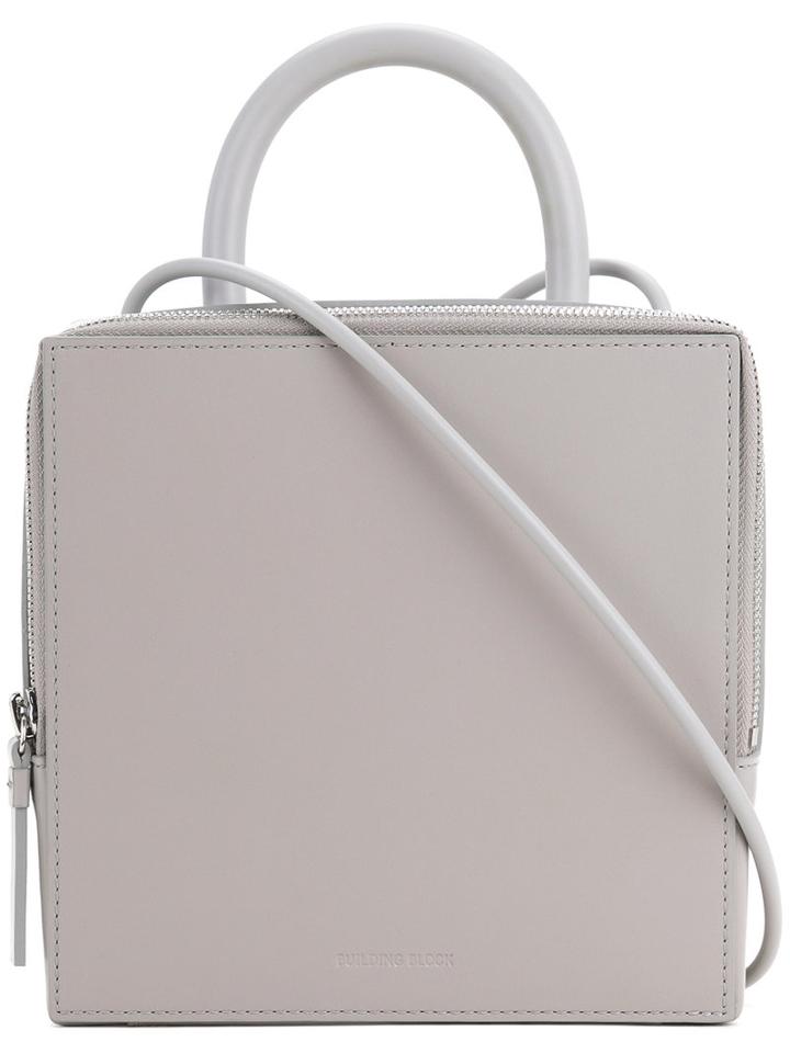 Building Block - Box Bag - Women - Leather - One Size, Grey, Leather