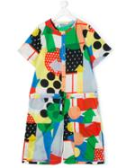 Stella Mccartney Kids Graphic Print Jumpsuit - Multicolour