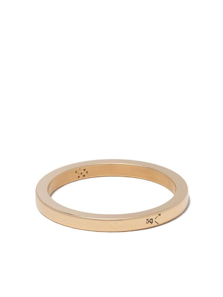Le Gramme Ribbon Ring - Yellow Gold