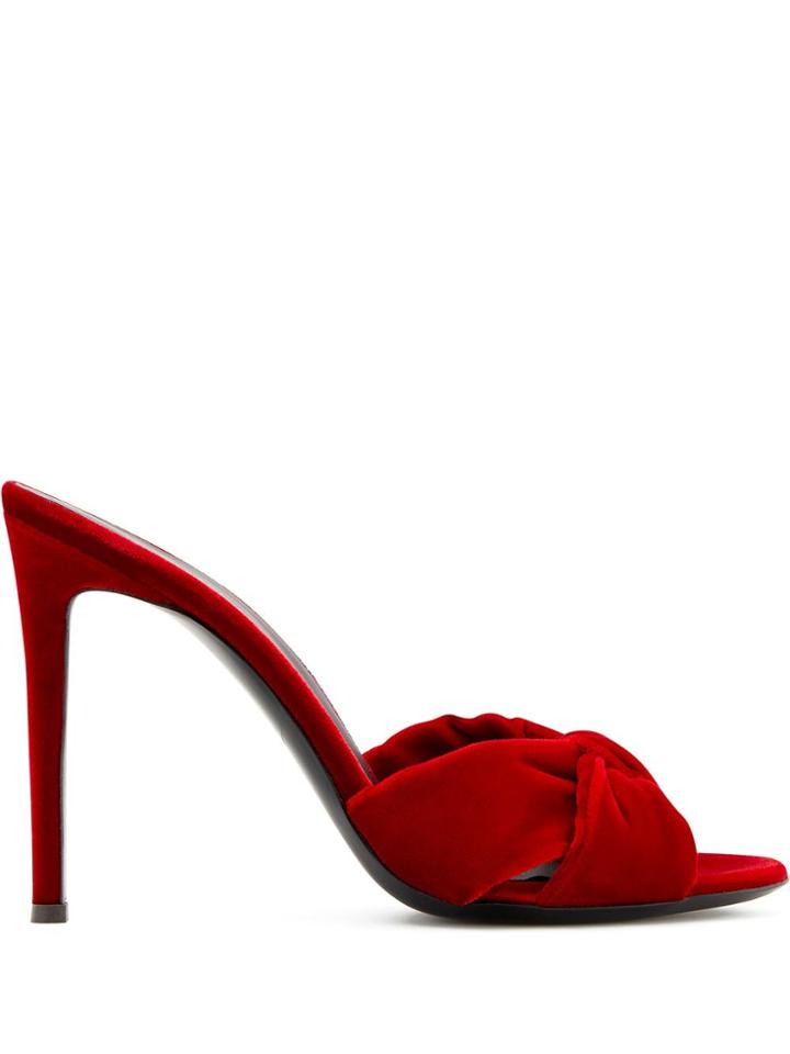 Giuseppe Zanotti Cecily Mules - Red