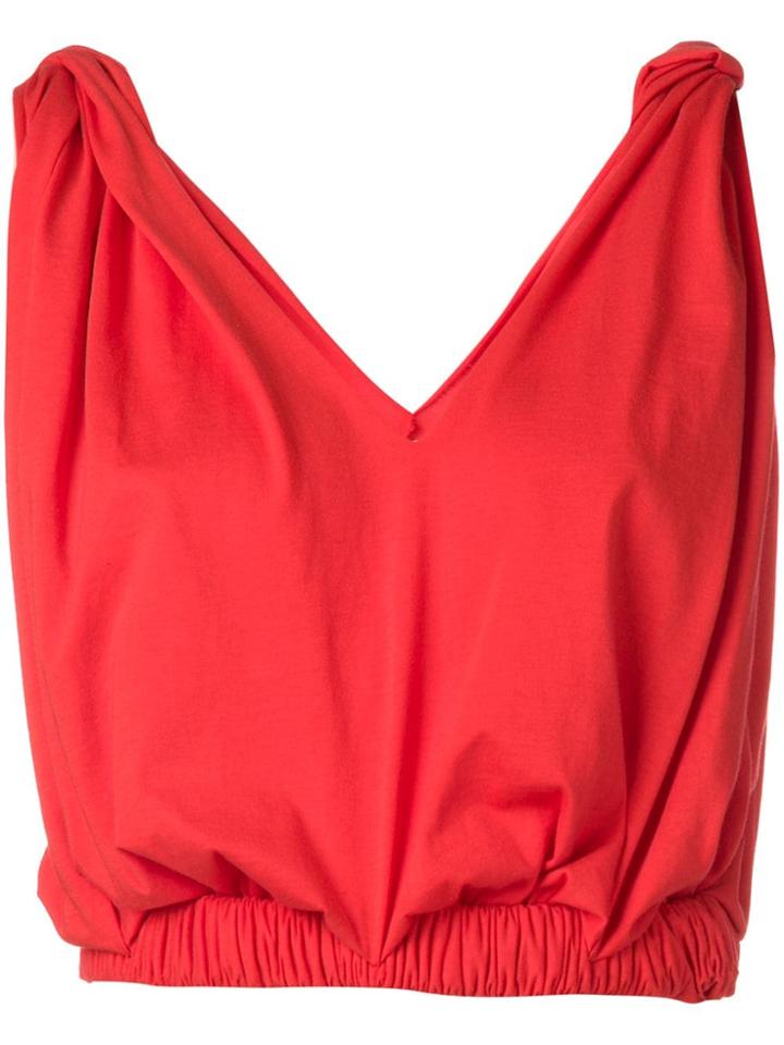 Marni Cropped Top - Red