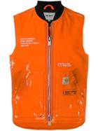 Heron Preston Carhartt Vest Jacket - Orange